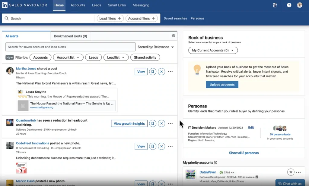 LinkedIn Sales Navigator overview