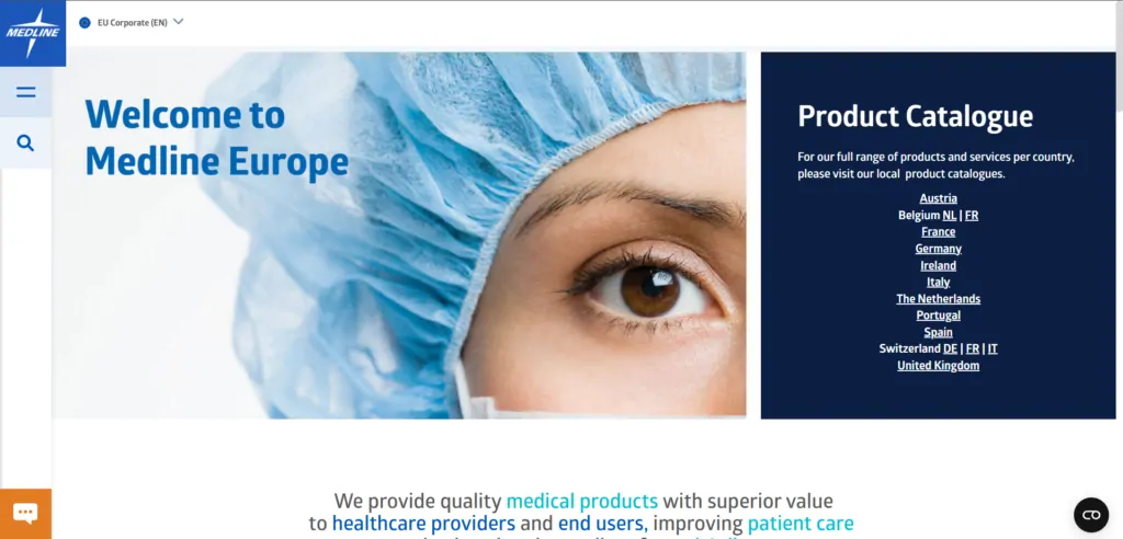 esempio e-commerce b2b medline