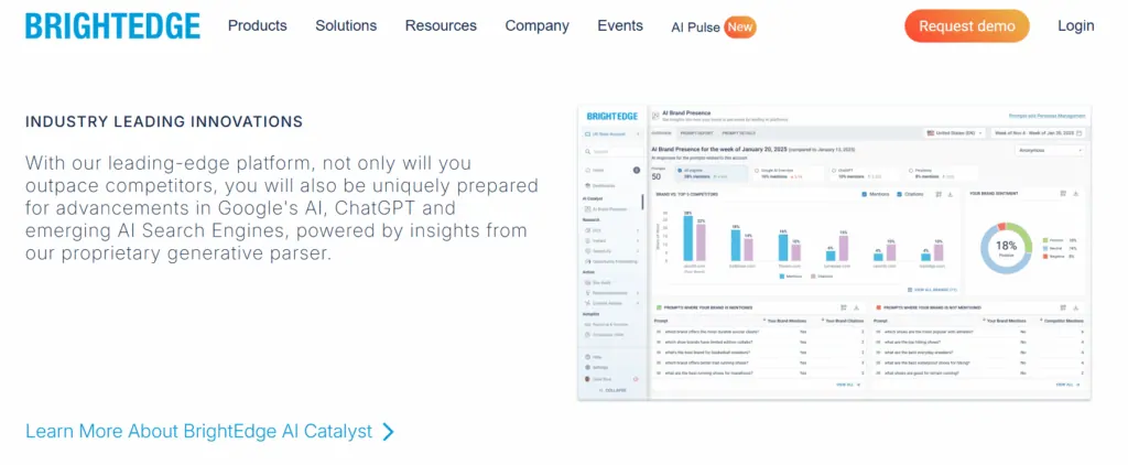 BrightEdge AI tool