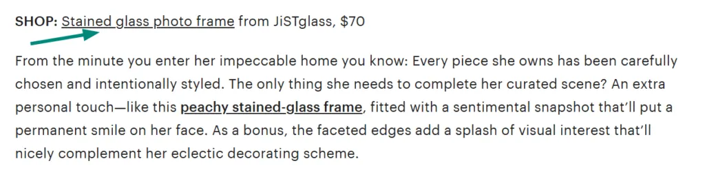 example of a CTA on the Etsy blog