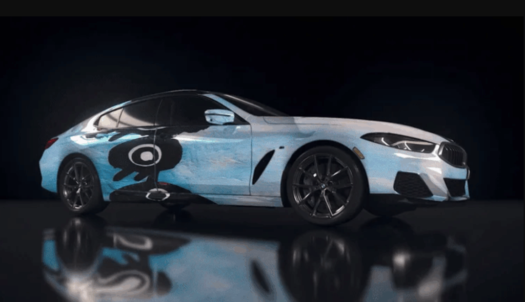 esempio pubblicità ai bmw