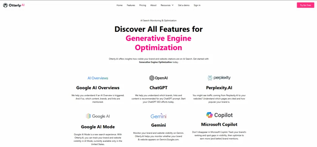 Otterly.AI tool overview