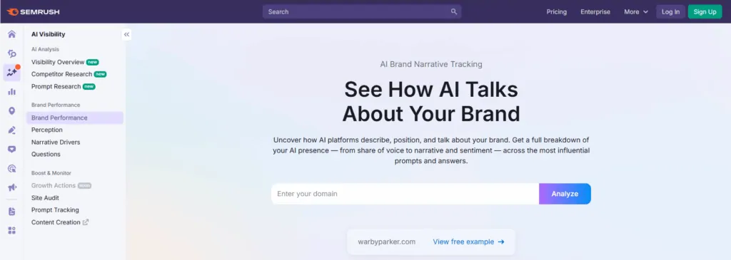 Semrush AI Toolkit