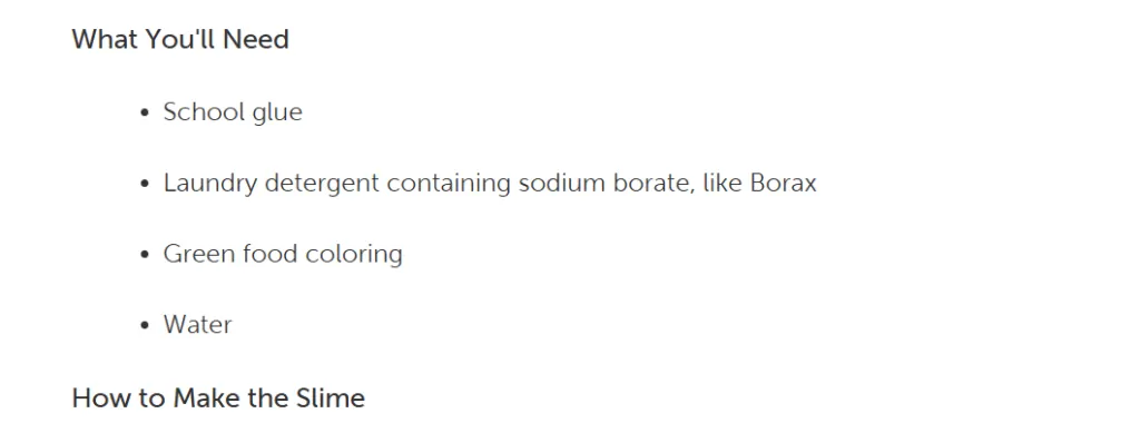 Sections of a slime article cited by ChatGPT